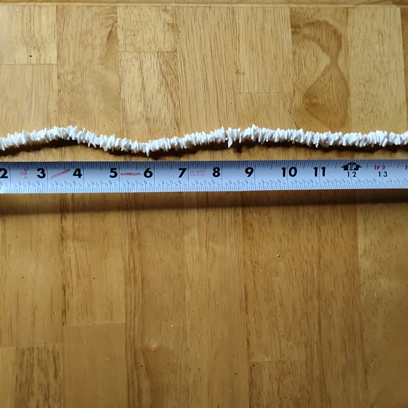 White Chip Bead Men's Necklace - Minimal Beach Style - Picture 7 of 7